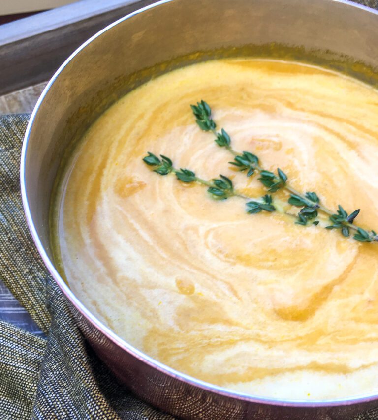 Easy Low Histamine Ginger Carrot Soup